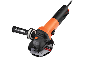 Углошлифовальная машина (УШМ) PATRIOT AG 125 тонкий корпус, пылезащищенная, диск 125 мм 110301125