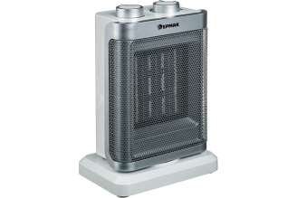 Тепловентилятор керамический вращающийся ЕРМАК 810/1500Вт, термостат, защита от перегрева 698-017