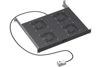 Вентиляторный модуль DKC 19" CQE/STI, 4 вентилятора, черный R519VSIT4FTB