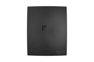 Накладной вентилятор DICITI Breeze 5c matt black D125 с обратным клапаном 90-07213