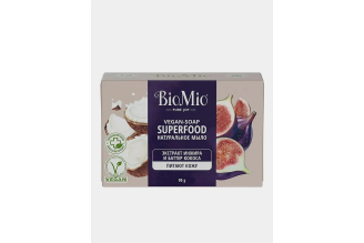 Натуральное мыло BioMio BIO-SOAP инжир и кокос, 90 г 520.04404.0101