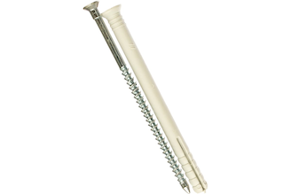 Дюбель-гвоздь нейлоновый с потайным бортиком 50 шт. (8х100 мм; ТФ5) Зубр 4-301375-08-100