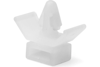 Держатель дюбельного типа DKC белый, 100 шт. 2104300