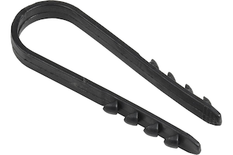 Дюбель хомут IEK 11-18 мм, нейлон, черный, 100 шт. UHH36-11-18-100