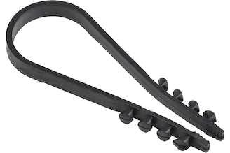 Дюбель хомут IEK 19-25 мм, нейлон, черный, 100 шт. UHH36-19-25-100