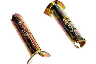 Желтопассивированные быстрофиксирующиеся гвозди Зубр 6,0x30мм, ТФ1, 180шт 4-301411-06-030