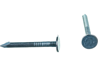 Гвозди ЗУБР с большой потайной головкой, оцинкованные 30 х 3.0 мм 1 кг (примерно 480 шт.) 305091-30-030