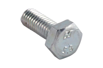 Болт Доброга М12x25 цинк, полная резьба, 00024962