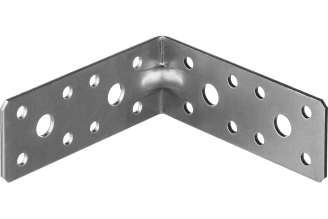 Крепежный усиленный уголок ЗУБР УКУ-2.0 35х90х90 х 2мм 310116-35-090