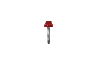 Кровельный саморез ЖЕСТЬ 4.8x35 мм RAL 3005 красное вино 00002536, 60 шт