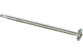 Саморезы для листовых пластин, наконечник-сверло (100 штук, 4.2 х 76) ХВАТ 22855-0