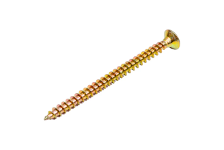 Универсальные шурупы Зубр для дерева ДСП ДВП желтопассивированные PZ 5.0x70 мм ТФ1 100 шт. 4-300391-50-070