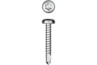 Нержавеющие саморезы KRAFTOOL DS-P с полукруглой головкой, 32x3.9 мм, 380 шт. 300931-39-032