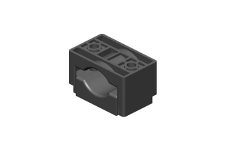 Одиночное кабельное крепление EKF D 25-40 мм, scc2540