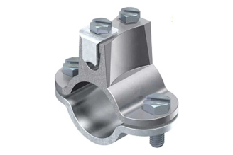 Хомут OBO Bettermann для крепления к трубе 57 - 60 мм, заземление проводом 16-70 мм² или проволока 8-10 мм, 5 шт/уп. 5052181