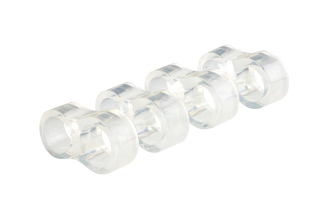 Протектор дверной ручки VETTA 15,5x17,5x13,5 мм, ПВХ, 4 шт. 639-015