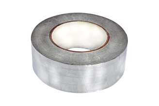 Скотч алюминиевый STALMAX армированный LAL-R 100 мм (40м) монтажный (арт. 10633) (уп. 12 шт) 10633-023