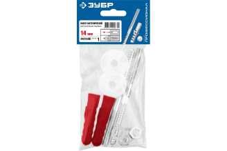 Набор для крепления раковин ЗУБР Профессионал 14 мм 44216_z01