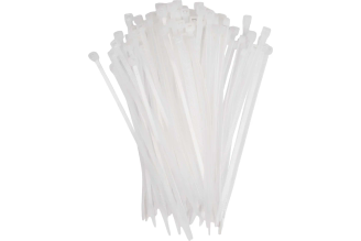 Кабельная стяжка Jazzway PCT 3.6×150 белая PA6.6 5053731, 2000 шт.