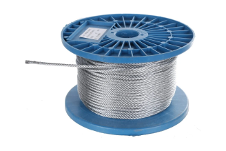 Стальной трос Промрукав din 3055 5 мм, 100 м PR08.3925