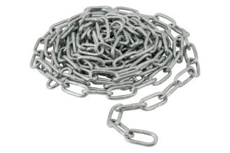 Цепь с коротким звеном НАКРЕПКО 2 мм, 2 м, в пакете 218201