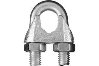 Зажим троса STAYER DIN 741, 24 мм, 5 шт. 30535-24