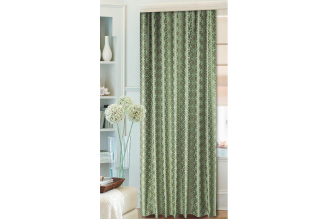 Штора MONA LIZA МЛ407/7/Е200 Беатрис жаккард фисташковый 200х270 см лента 4670093490260
