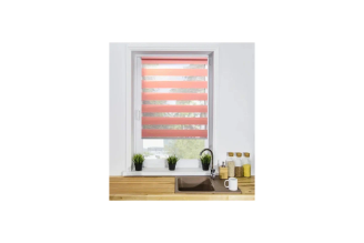 Рулонная штора LM DECOR LB 10-05 розовая 48x160 см 1005048