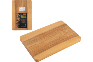 Разделочная доска Mallony 19.5х30 см, цельная берёза 986055