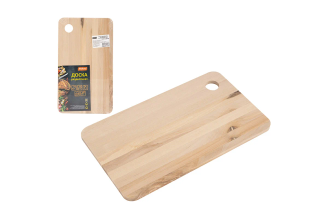 Разделочная доска Mallony Sencillo 18x31 см массив берёзы 8 мм 986058