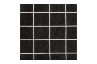 Скатерть Доляна "Клетка" черный 145x145±3см,100%полиэстер, рогожка 130 гр/м 5985629