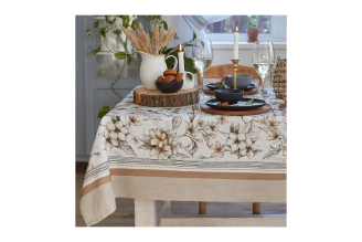 Скатерть Этель Floral mood 180x147 см, 100 % хлопок, репс 210 гр/м2 4645824