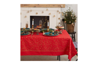 Скатерть Этель Gold stars 149x220+/- 3см, 100%хл, 190г/м2 5035883