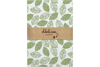 Скатерть MONA LIZA 5060496/7 150х180 см Organic листья Мелисса 4630112453768