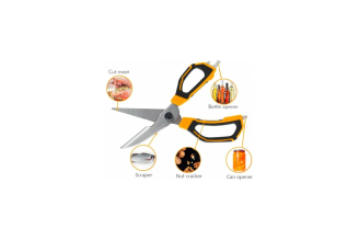 Кухонные ножницы INGCO HSCRS822251 225 мм с орехоколом