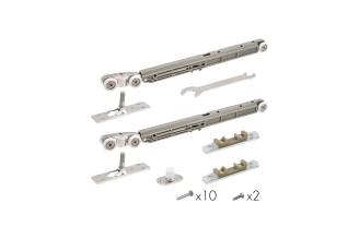 Комплект для раздвижных дверей ARMADILLO SLD.Comfort-PRO.SET2.soft close/80 38989