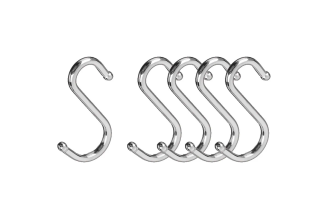 Набор крючков на рейлинг Mallony FORTUNA PR-03 5 шт 008436