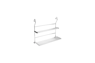 Полка для специй VETTA двойная 35x14.5x32 см CWJ203B 481-168