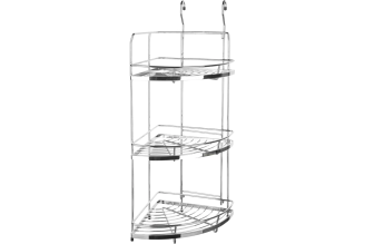 Угловая полка VETTA тройная 25x23x73.5 cм CWJ201E 481-042