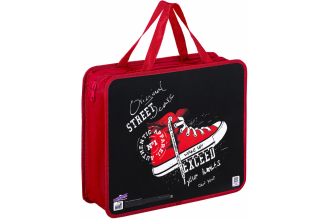 Папка на молнии ЮНЛАНДИЯ Urban Style 271464 А4 с ручками