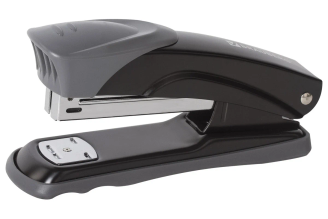 Степлер №24/6, 26/6 BRAUBERG Universal+ металлический, до 25 листов, черный, 227779