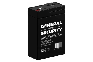 Аккумулятор для ИБП General Security GSL2.8-6 6 В 2,8 Ач