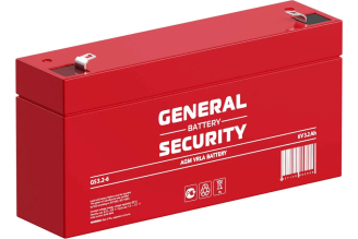 Аккумуляторная батарея General Security GS3.2-6 6 В 3,2 Ач