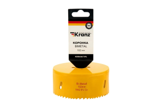 Коронка биметаллическая KRANZ 102 мм KR-92-0244