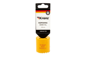 Коронка биметаллическая KRANZ KR-92-0221 44 мм