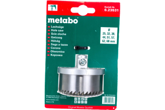 Наборная коронка Metabo 623531000 с центрирующим сверлом, 25-68 мм