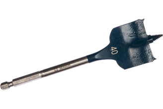 Сверло перовое по дереву Bosch 2608595502 40х152 мм, хвостовик 1/4" HEX