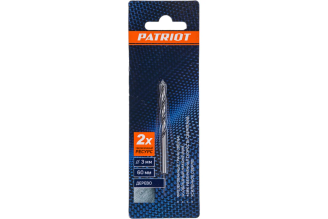 Сверло по дереву спиральное 3 мм EDGE by PATRIOT 815010070
