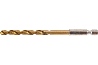 Сверло по металлу MATRIX 717552 HSS-TiN, 5.5×113 мм, HEX1/4