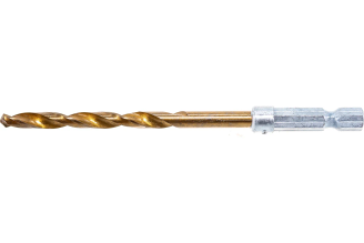 Сверло по металлу MATRIX 717502, 5х106х52 мм, HEX 1/4, HSS-TiN